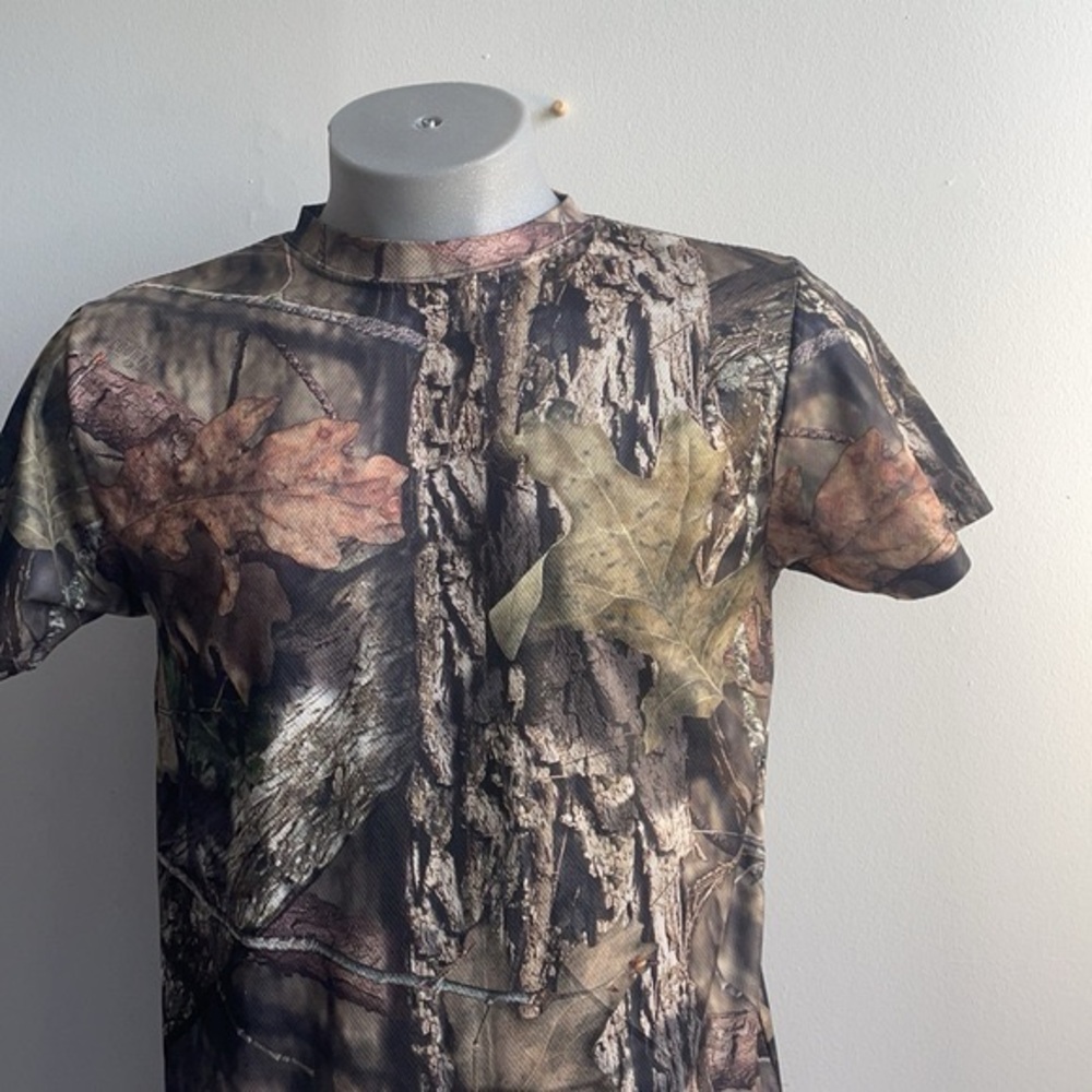 Camouflage T Shirt Mossy Oak Medium - Picture 2 of 9